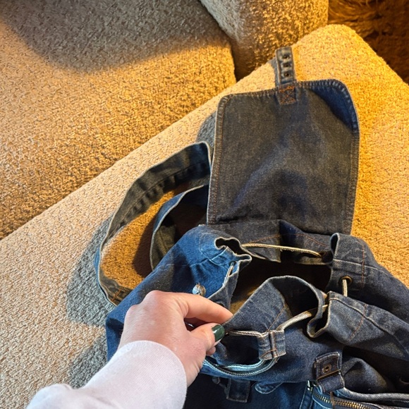 Denim Backpack - Picture 6 of 12